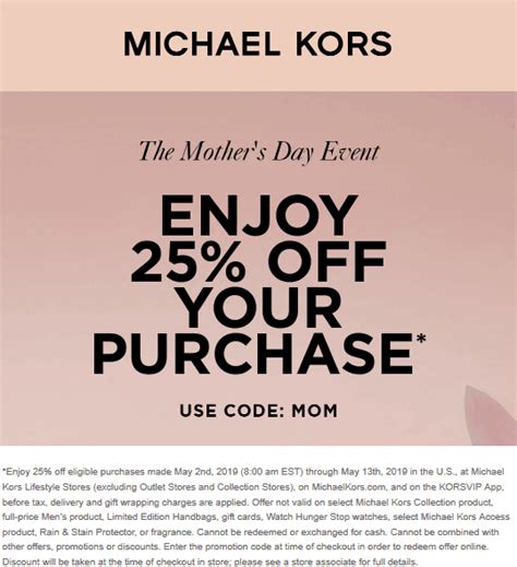 promo codes for michael kors 2020|michael kors outlet coupon.